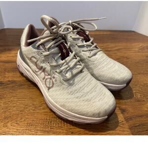 Ryka Devotion X Max Knit Walking Shoes Women’s 9.5 Beige Comfort Sneakers